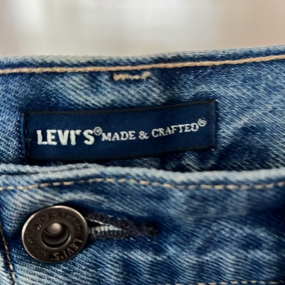 Levi’s Hand Crafted Barrel Cut Jeans  Blue Label Denim 29 - Picture 2 of 14